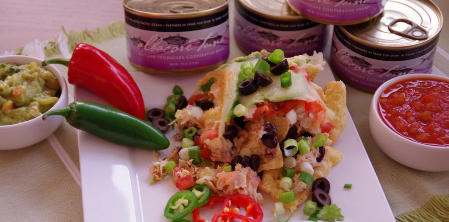 Albacore Tuna Nachos | Alaska Gold Seafood