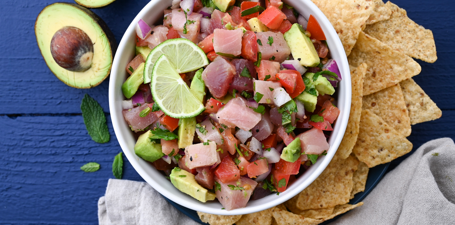 Mediterranean Albacore Tuna Ceviche Recipe | Alaska Gold Seafood