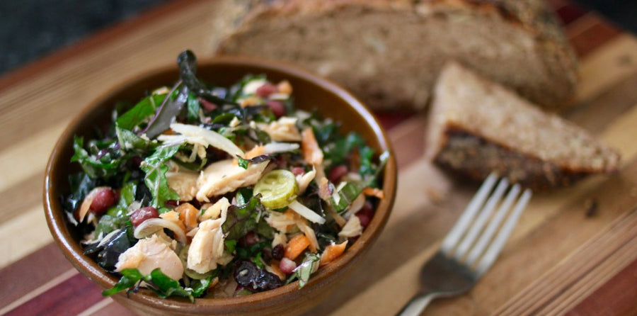 Tuna salad with kale | Alaska Gold Seafood