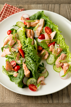 Weeknight salmon wrap recipe | Alaska Gold Seafood