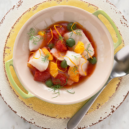 Lingcod with Tomato and Orange Recipe | Alaska Gold Seafood