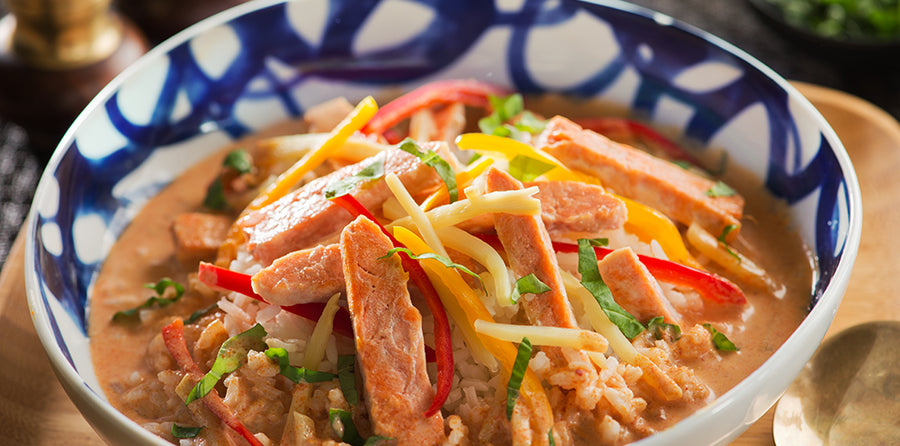 Easy Salmon with Thai Red Curry Recipe | Alaska Gold Seafood