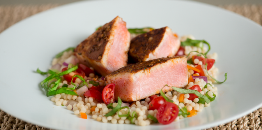 Seared Moroccan Spiced Albacore Tuna Recipe | Alaska Gold Seafood