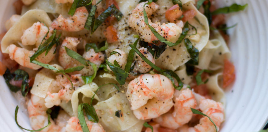 Garlic butter spot prawns | Alaska Gold Seafood