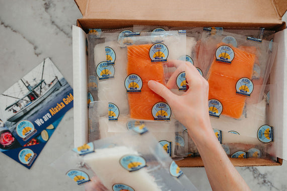 wild Alaska seafood fillets
