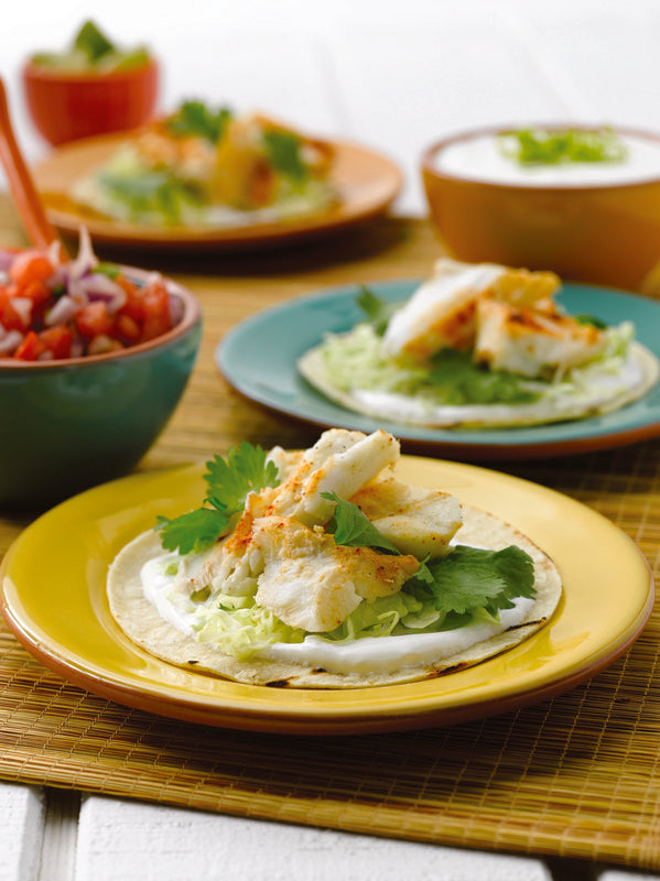 Wild Alaska Halibut Tacos Recipe | Alaska Gold Seafood