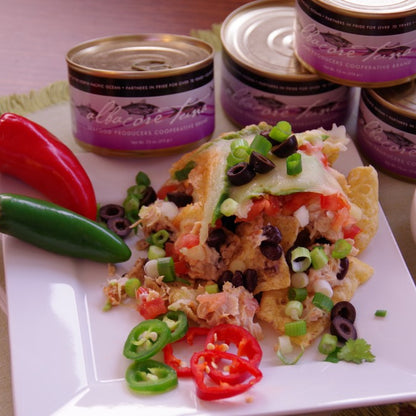 Albacore Tuna Nachos | Alaska Gold Seafood