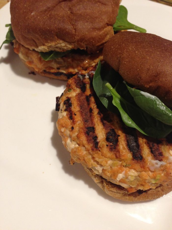 Asian salmon burgers by Amy | Alaska Gold Seafood