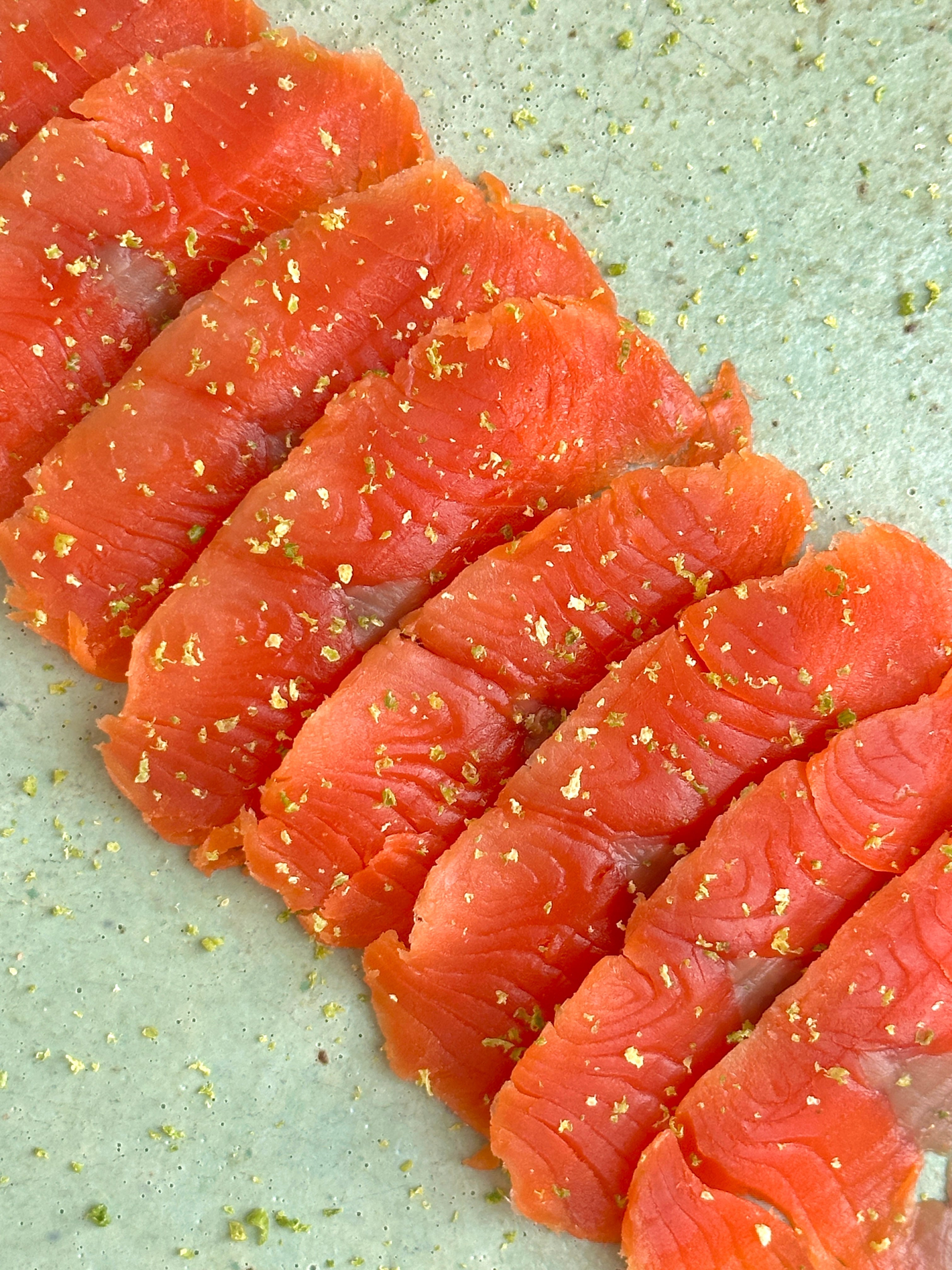 coho salmon gravlax