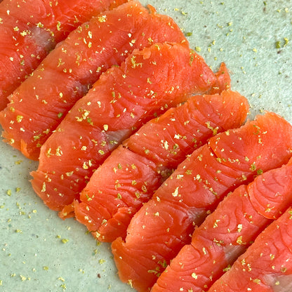 coho salmon gravlax