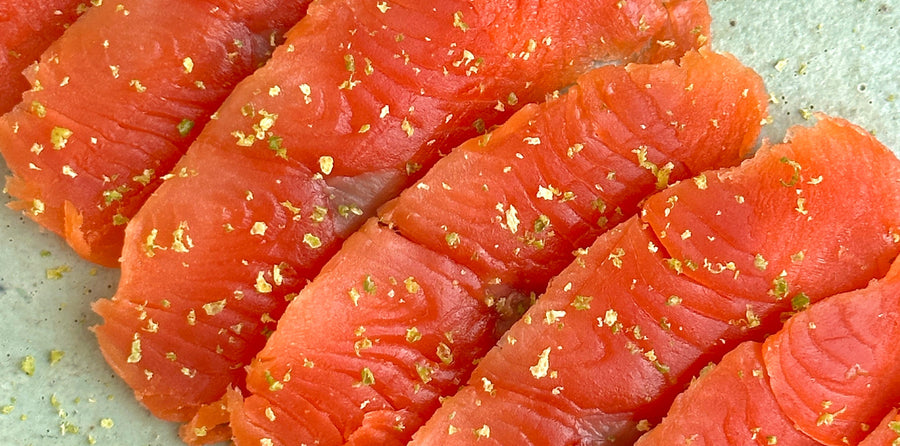 coho salmon gravlax
