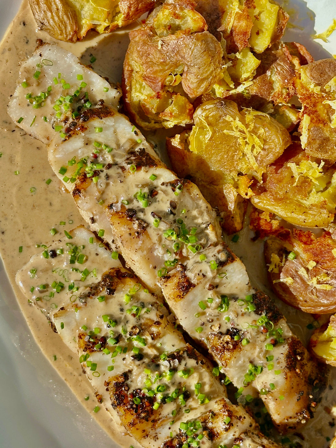 Yelloweye Rockfish Poivre Frites | Alaska Gold Seafood