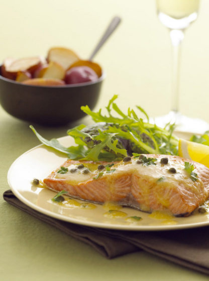 Salmon with capers and dill recipe | Alaska Gold Seafood