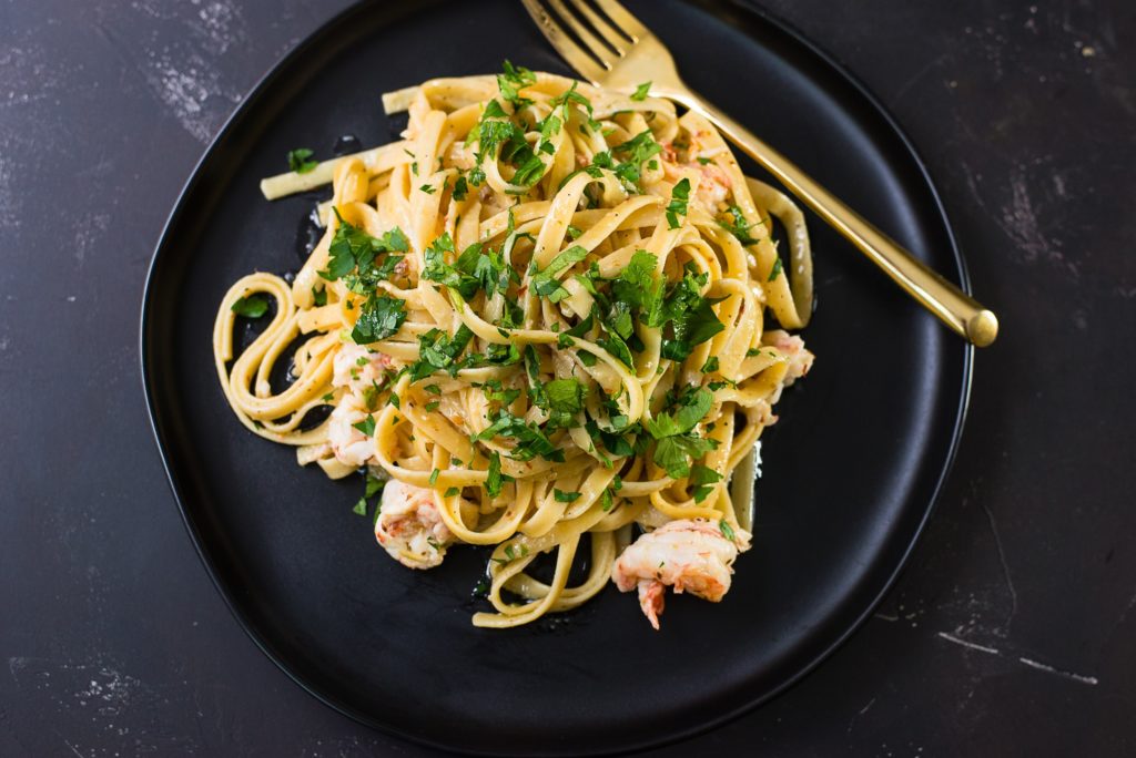 Creamy Spot Prawn Scampi | Alaska Gold Seafood