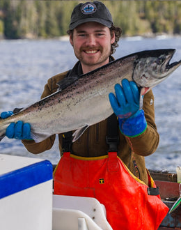 What it's like catching hook and line-caught wild salmon | Alaska Gold Seafood