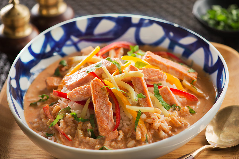 Easy Salmon with Thai Red Curry Recipe | Alaska Gold Seafood