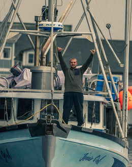 F/V Jenni Girl with a load of black cod | Alaska Gold Seafood