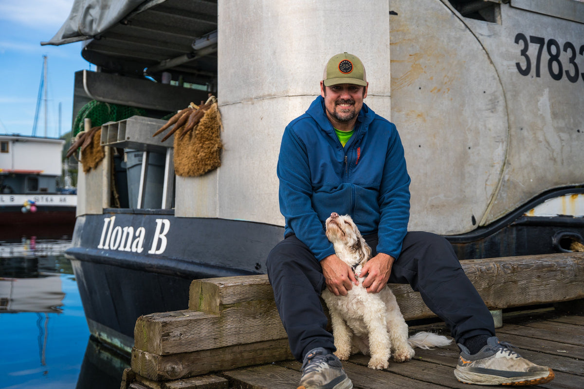 Patrick Crenna on the F/V Ilona B | Alaska Gold Seafood