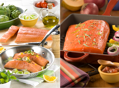 What’s the difference between king salmon and coho salmon?
