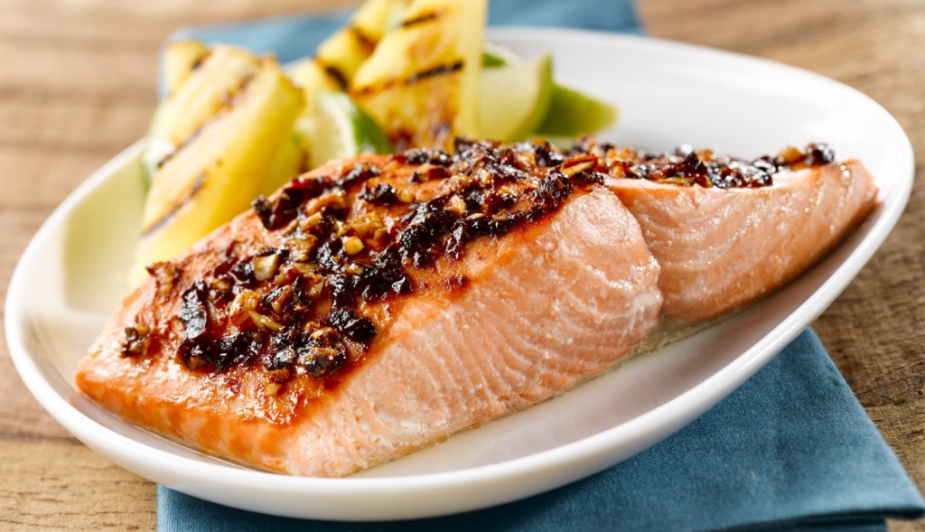 Planked Alaska Salmon with Sunny Chipotle Rub Recipe | Alaska Gold Seafood