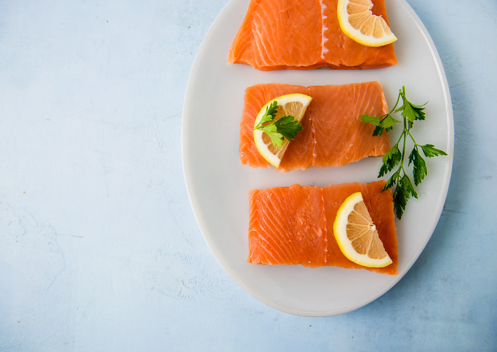 Wild Coho Salmon Portions | Alaska Gold Seafood