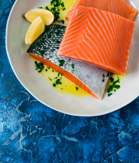 Wild King Salmon Portions | Alaska Gold Seafood